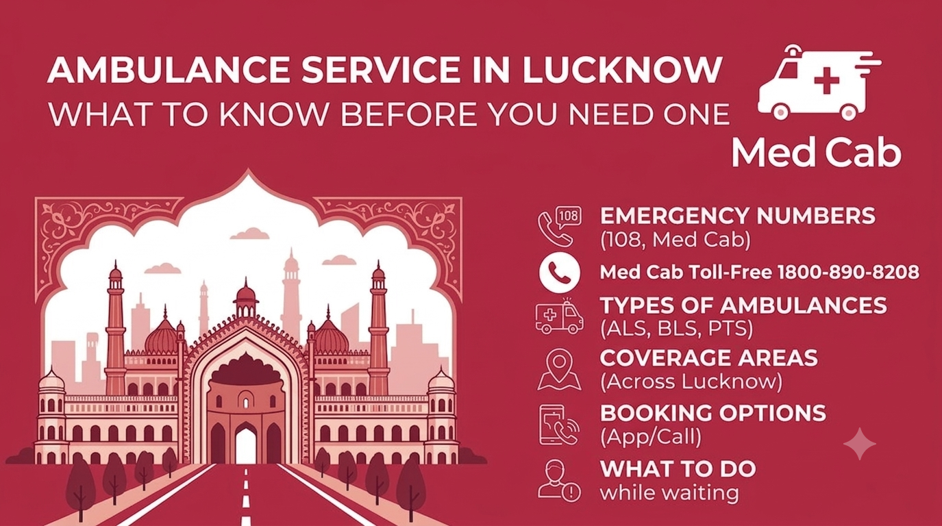 Ambulance Service in Lucknow: What to Know Before You Need One