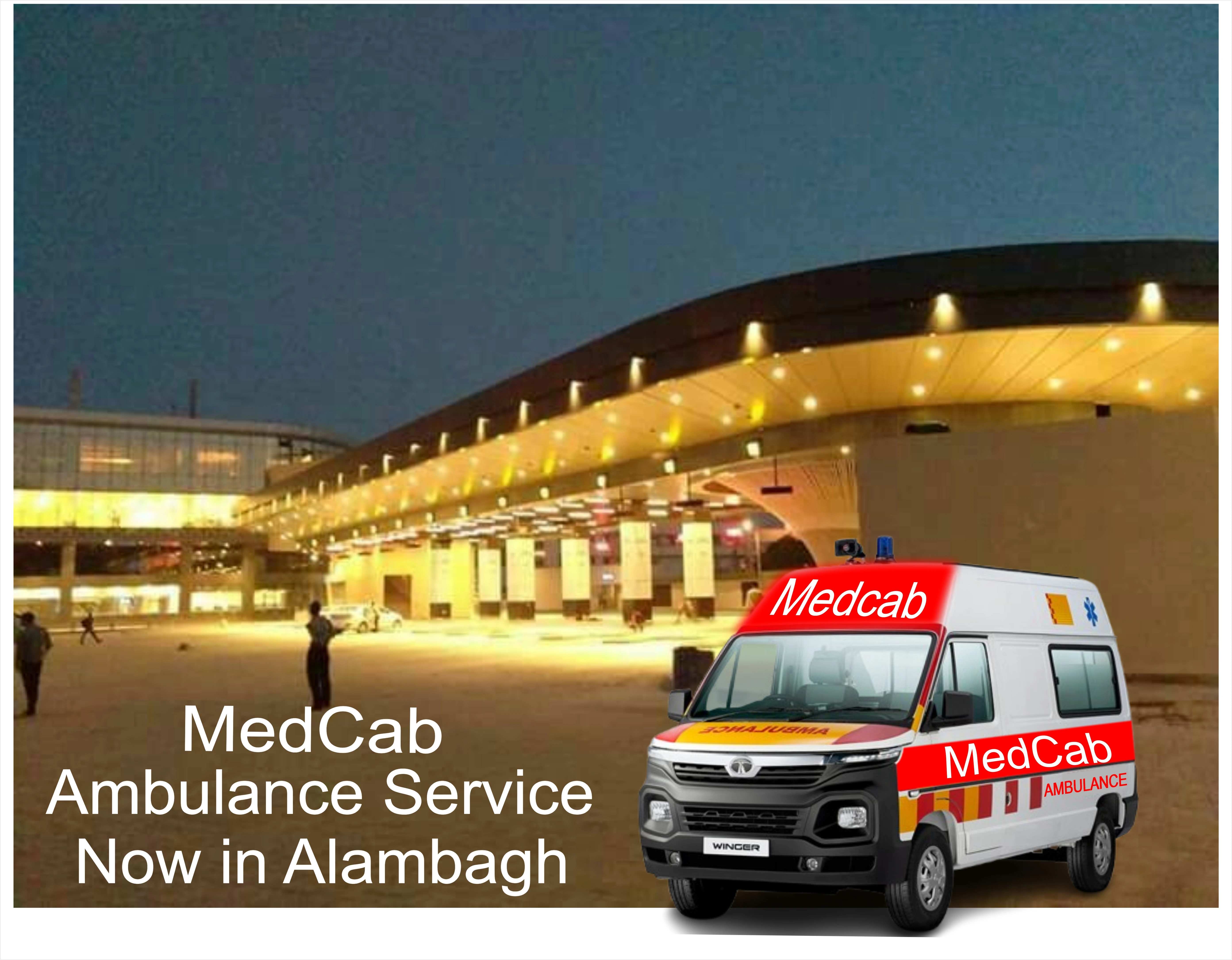 Ambulance Service in Alambagh, Lucknow