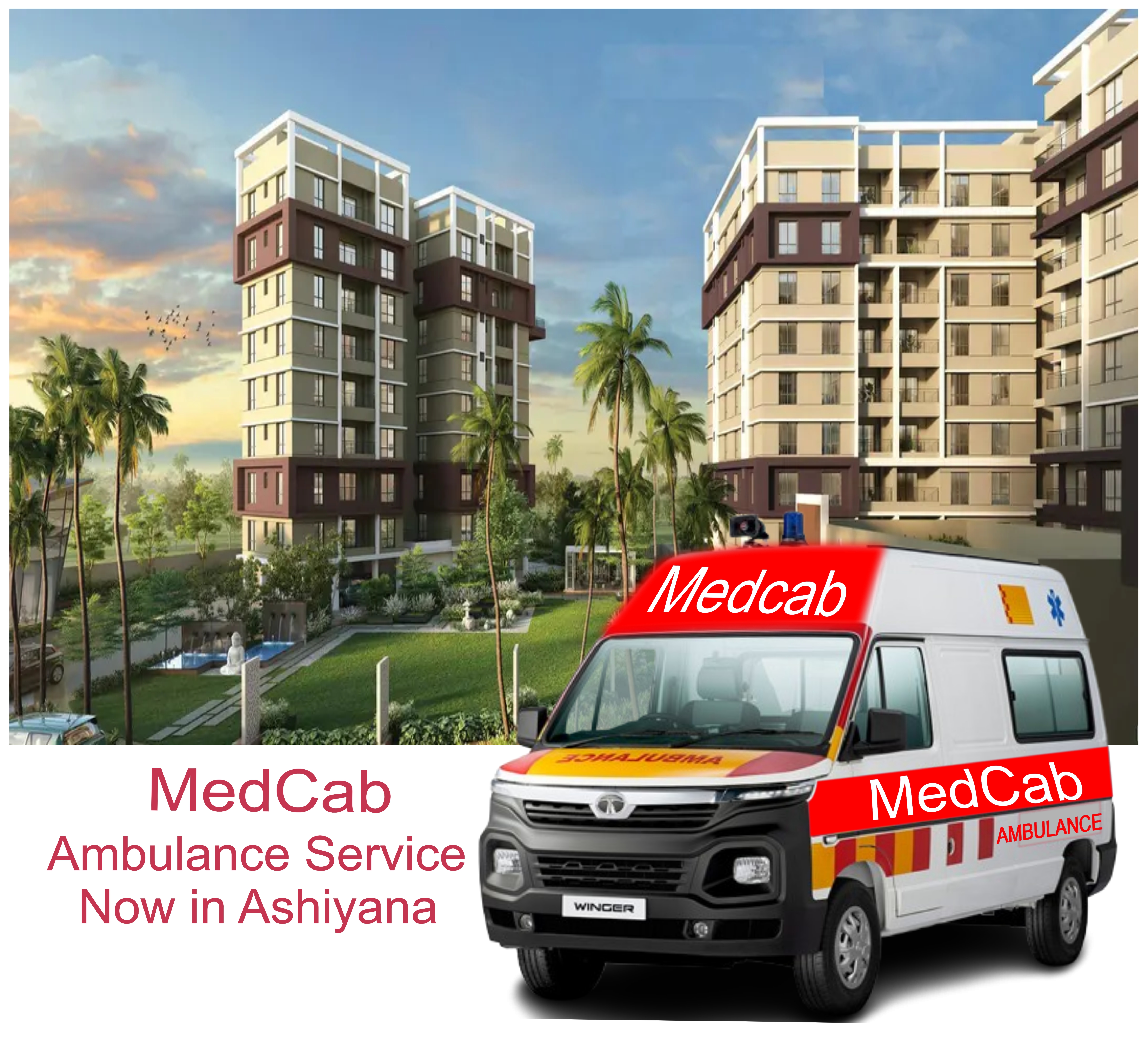 Best Ambulance Service Number in Ashiyana, Lucknow