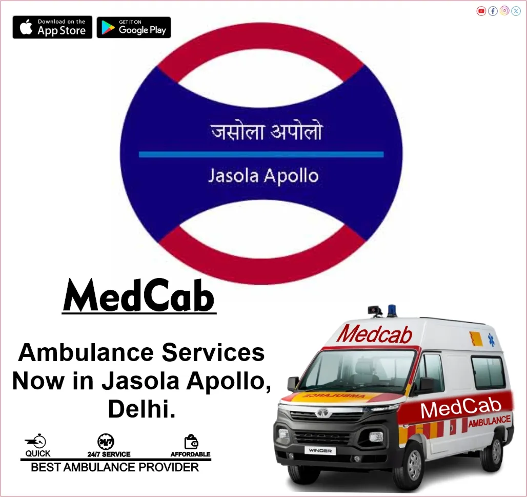 Ambulance Services  in Jasola Vihar, Delhi