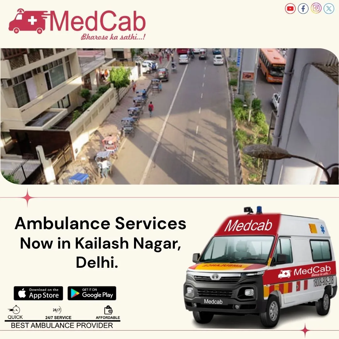 Ambulance Services  in Kailash Nagar, Delhi