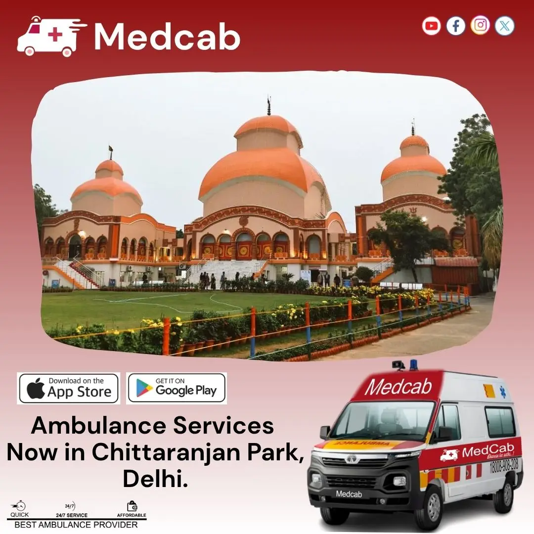Ambulance Services in Chittaranjan Park, Delhi