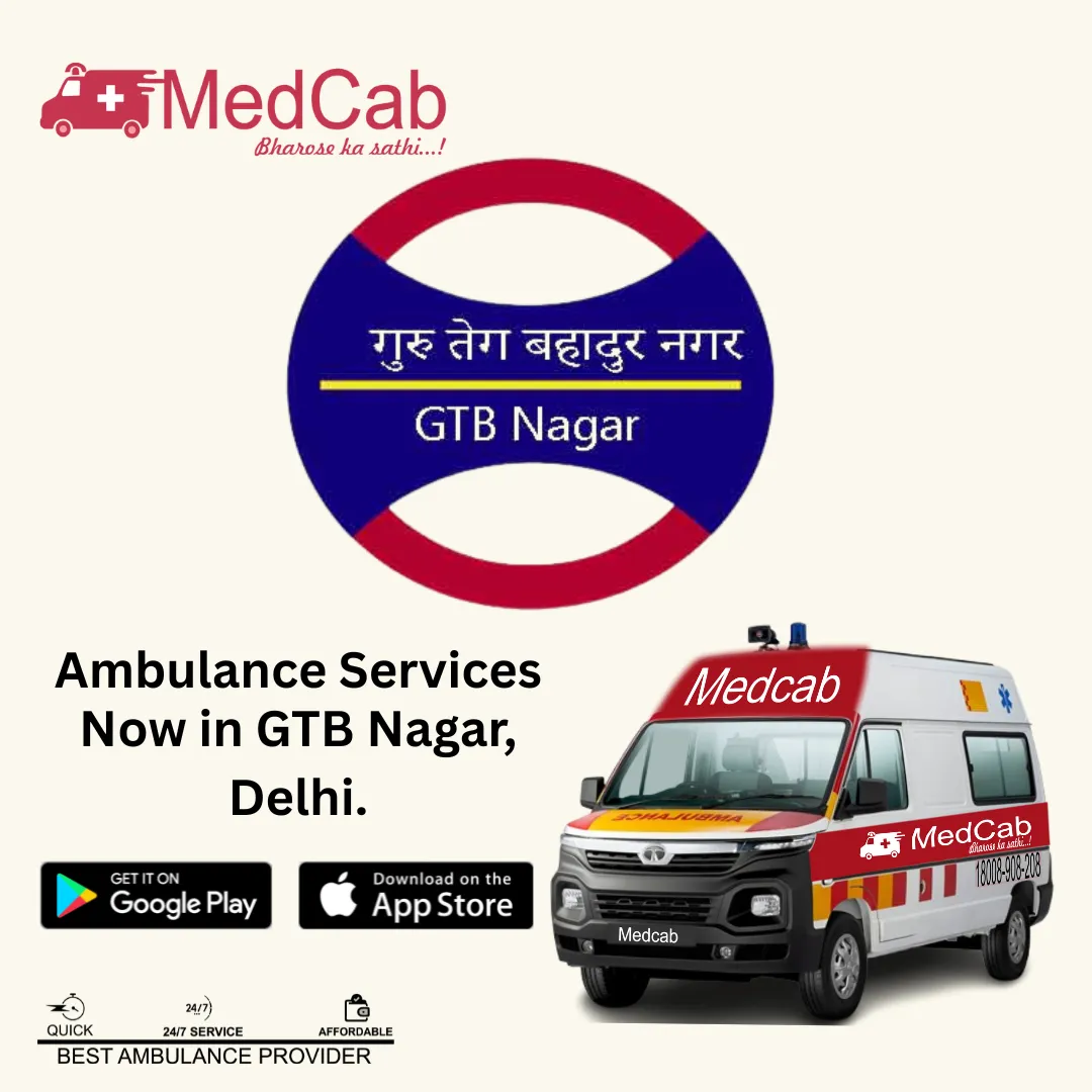 Ambulance Service in GTB Nagar