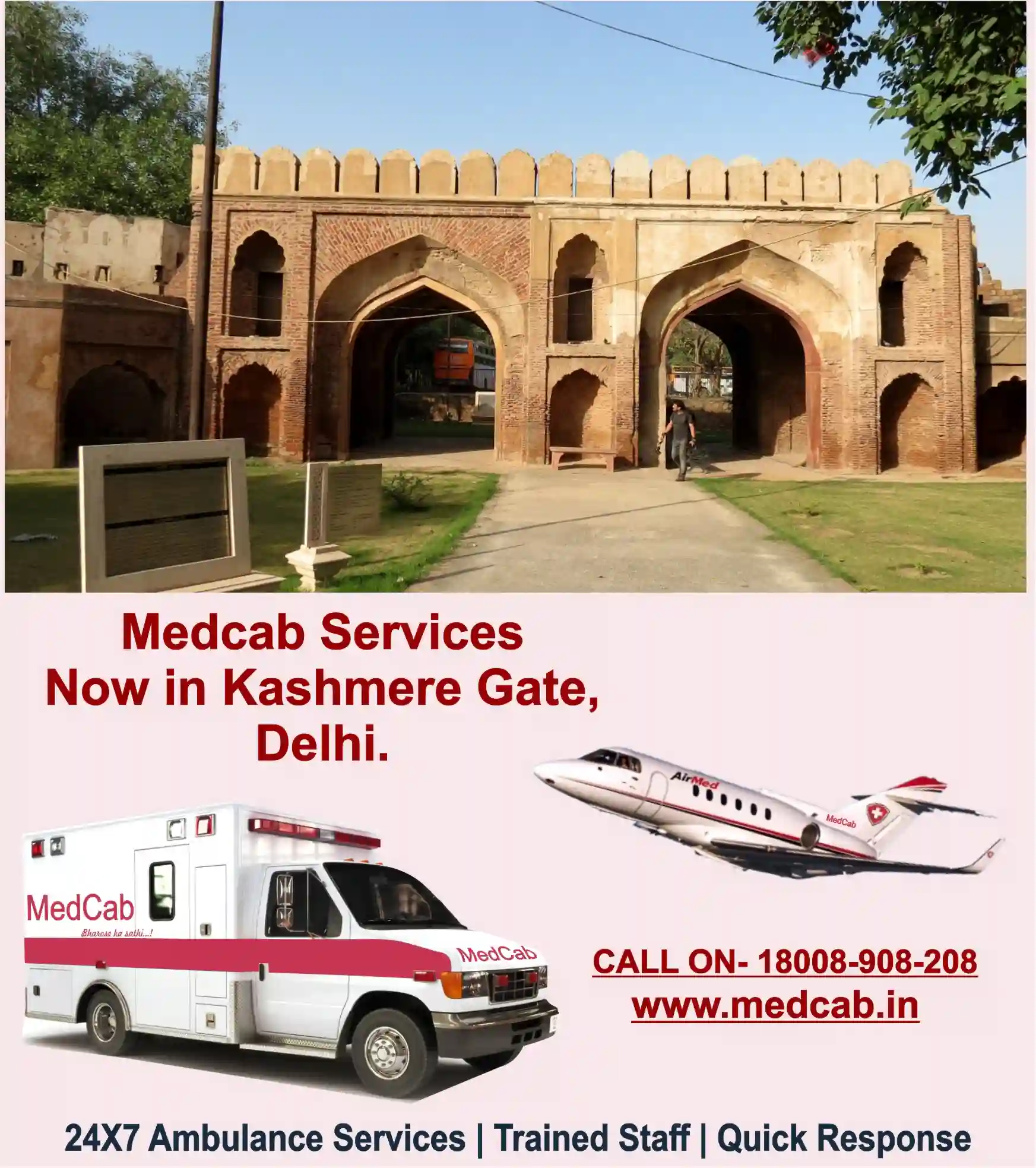 Top Ambulance Service in Kashmere Gate