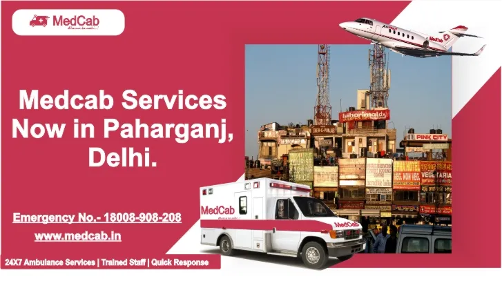 Ambulance Service in Paharganj, Delhi