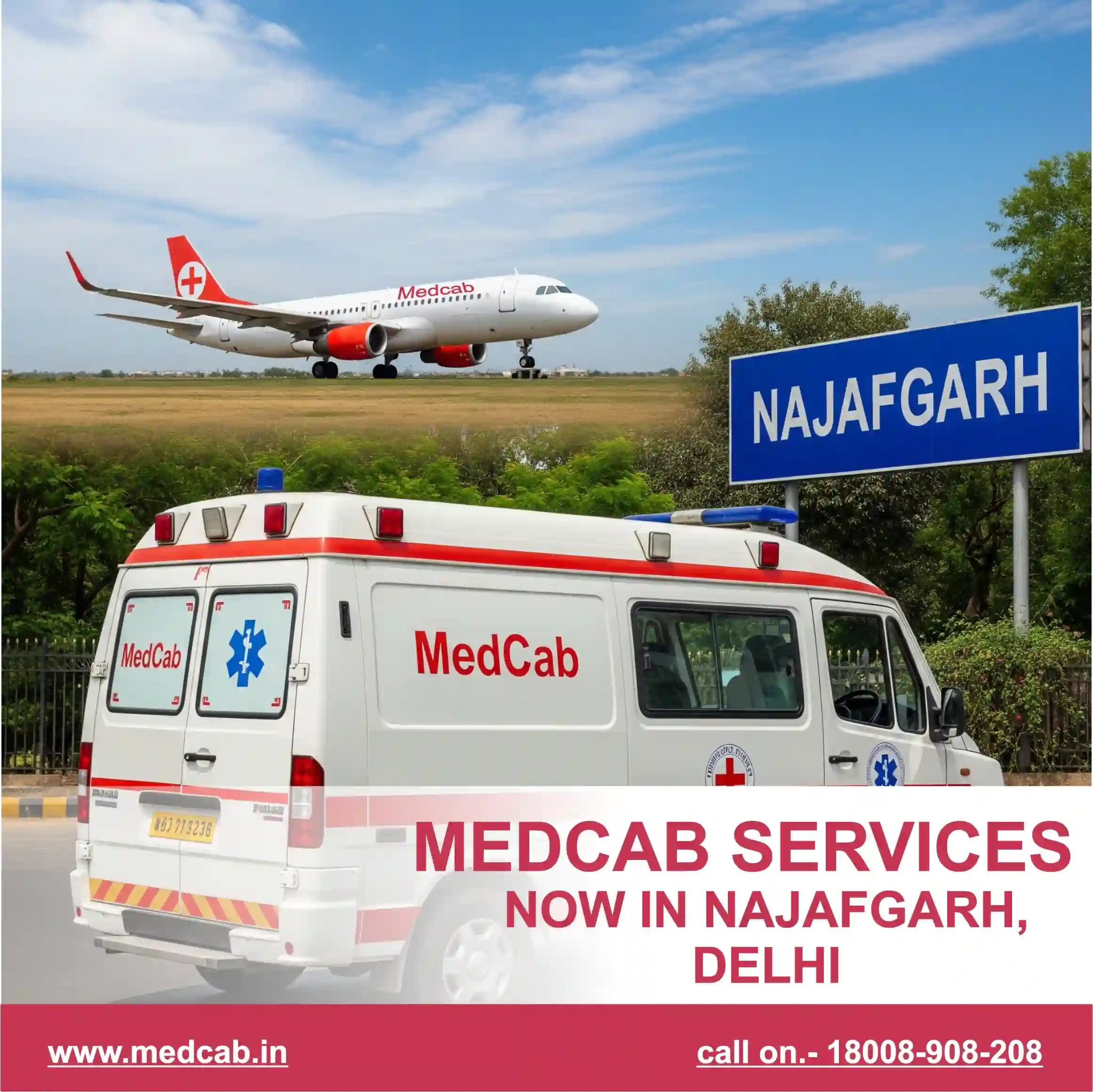 Ambulance Service in Najafgarh Delhi