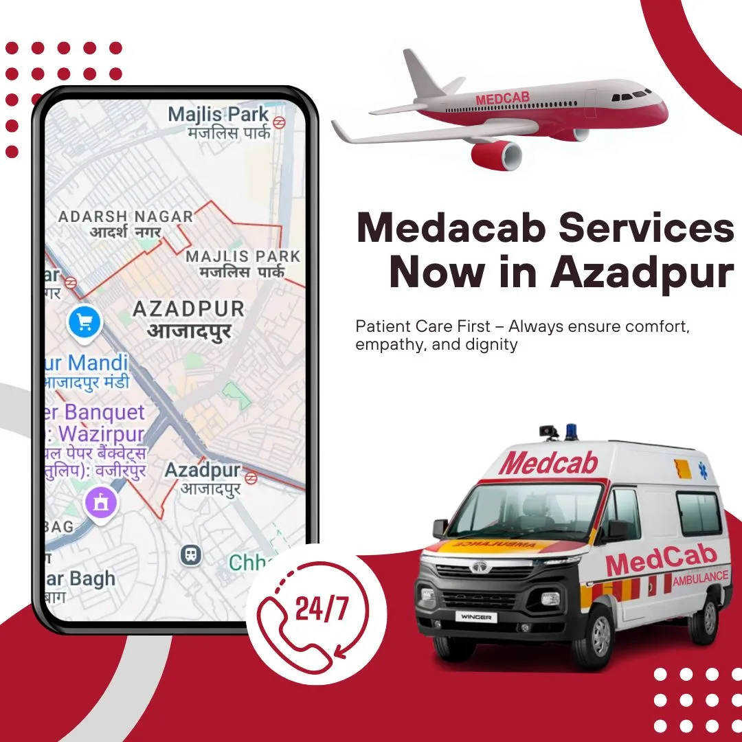Ambulance Service in Azadpur, Delhi