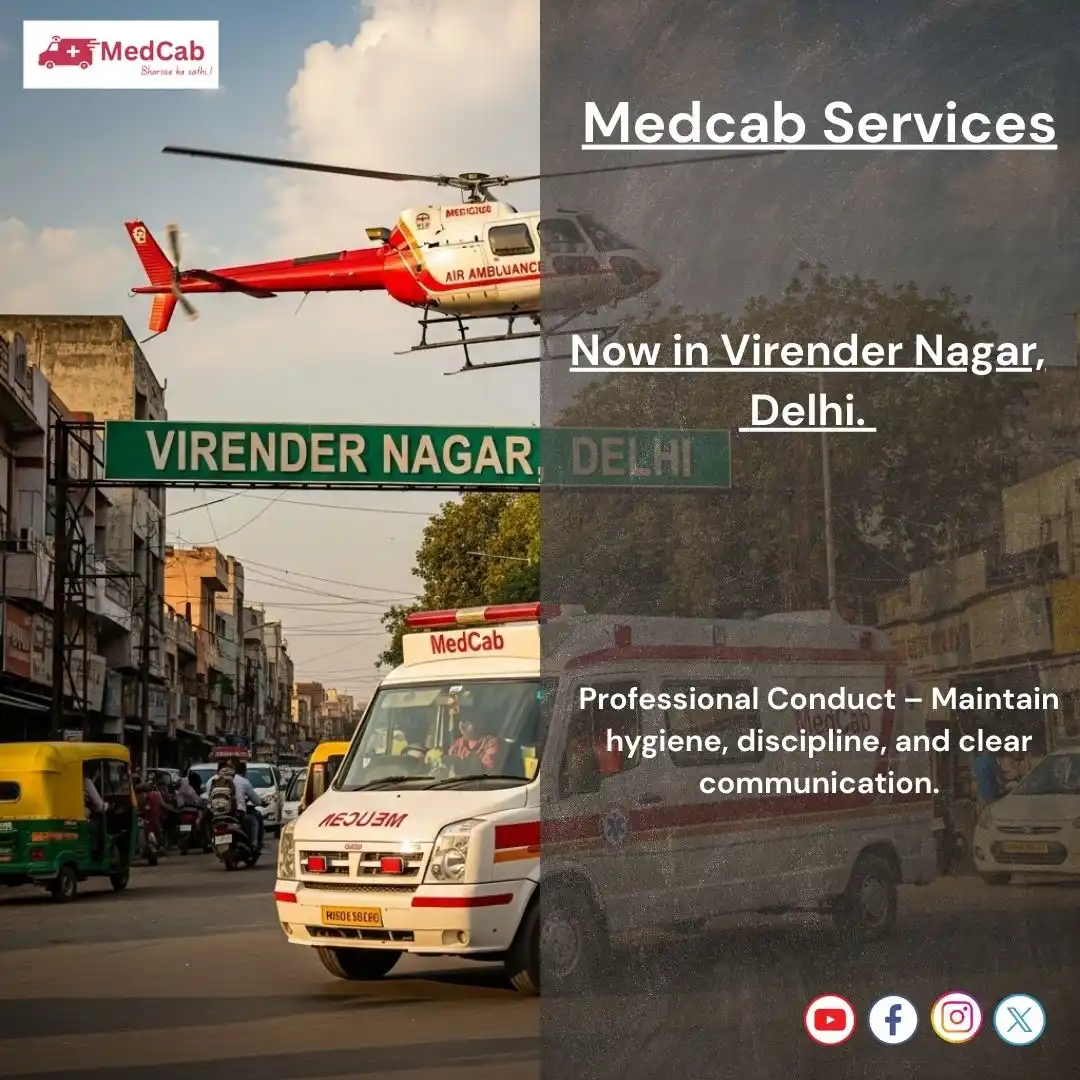 Ambulance Service in Virender Nagar, Delhi