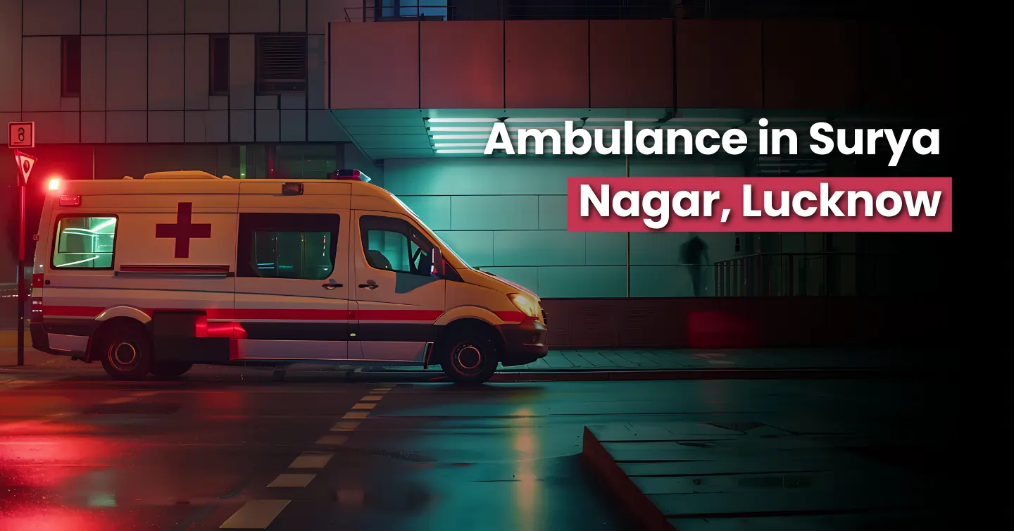  Ambulance Service Near Me in Surya Nagar, Lucknow Image