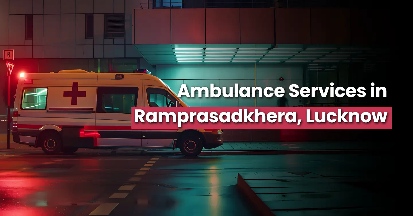  Ambulance in Ramprasadkhera, Lucknow Image