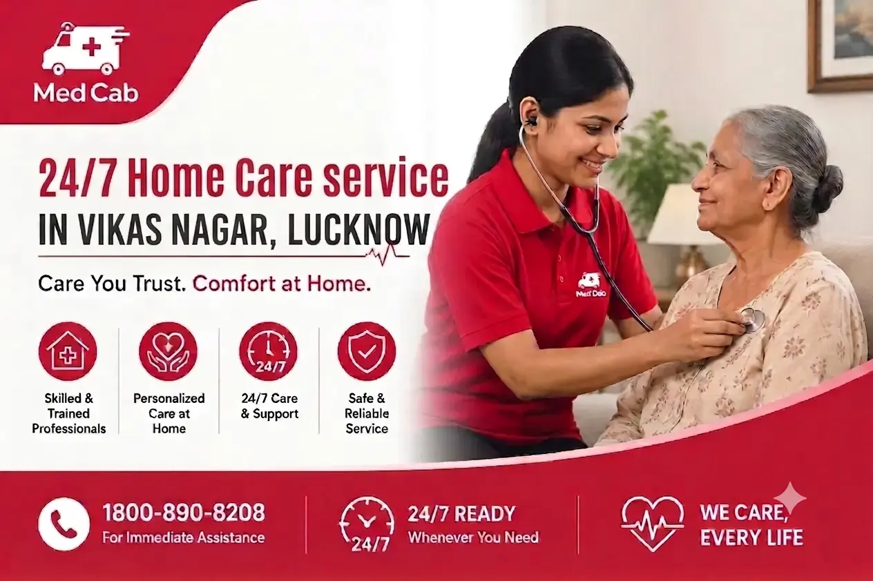24/7 home care service in rajajipuram, lucknow