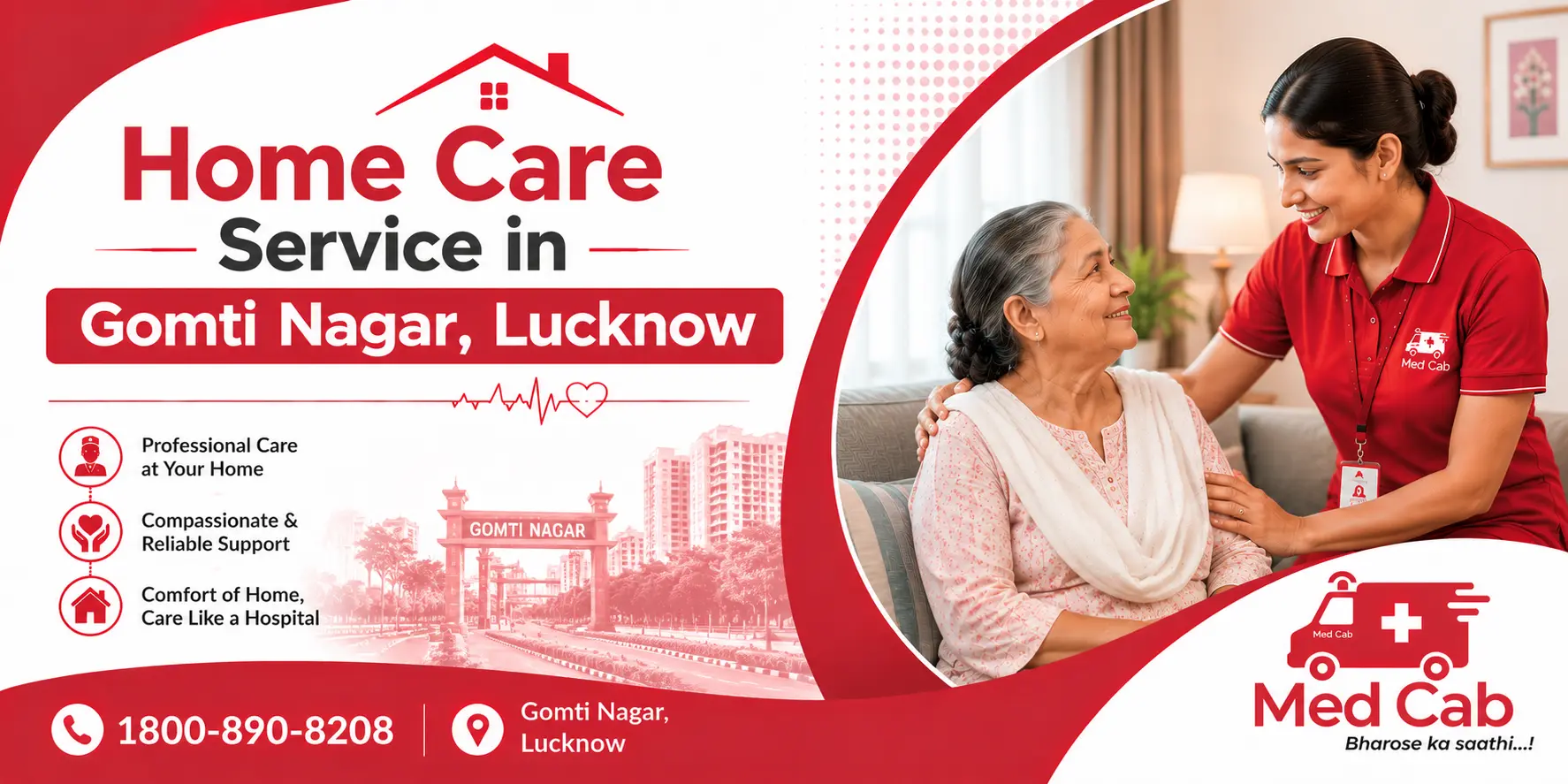 Home Care Service in Gomti Nagar, Lucknow