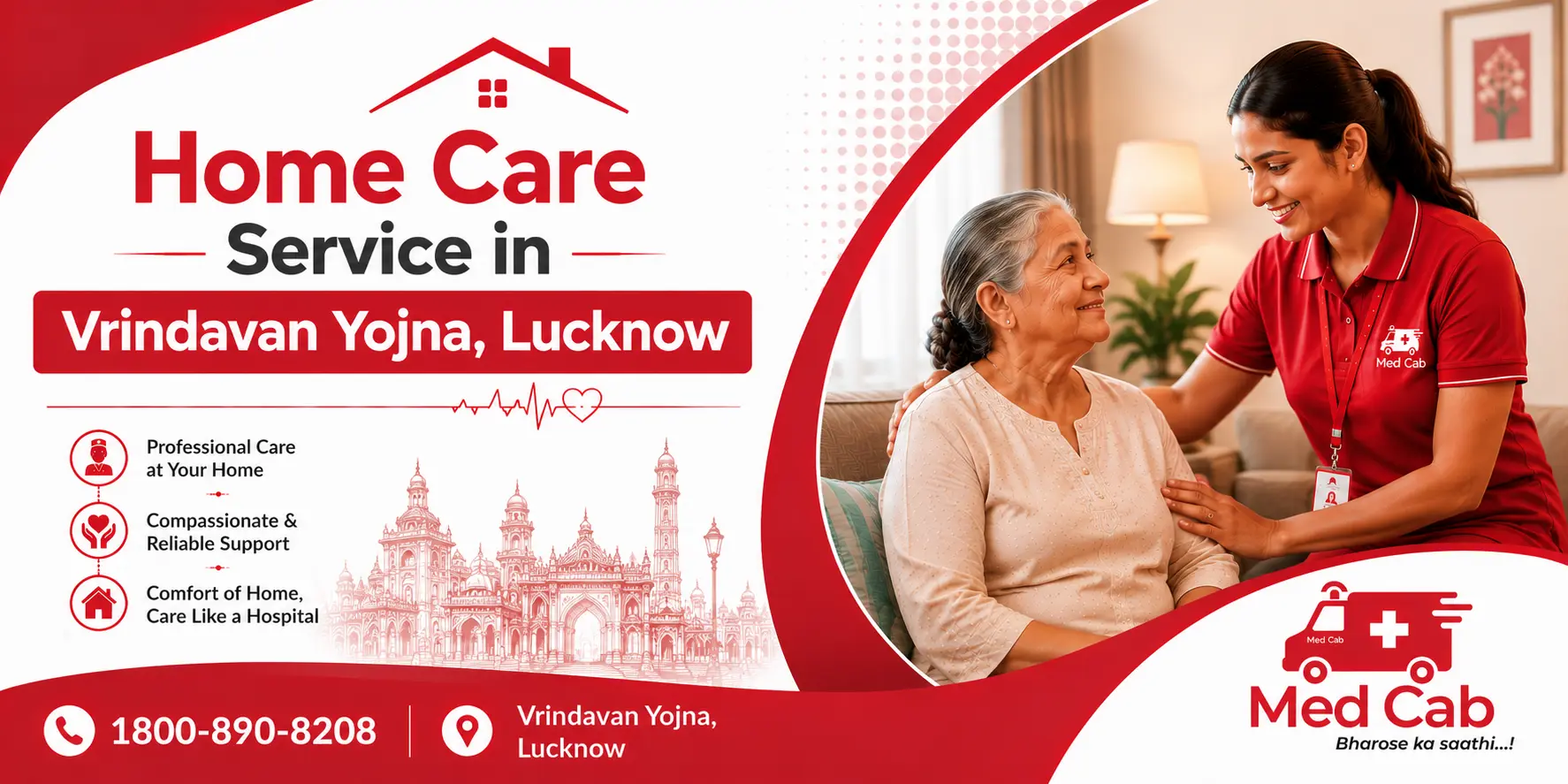 Home Care Service in Vrindavan Yojna, Lucknow