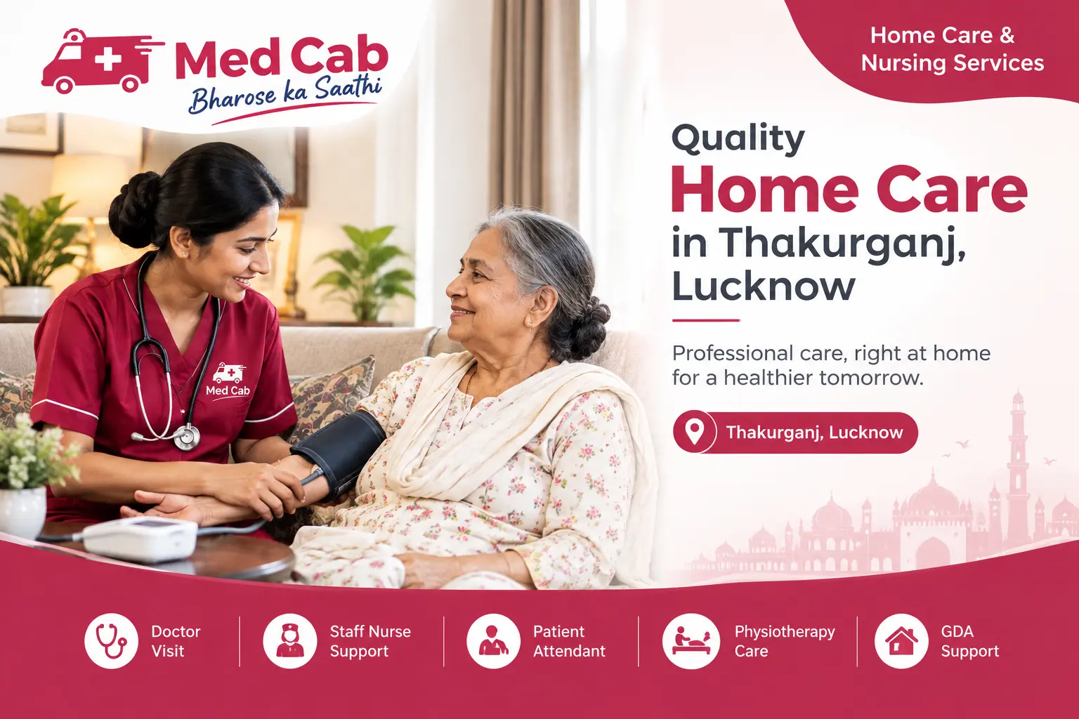 Quality Home care in Thakurganj, Lucknow