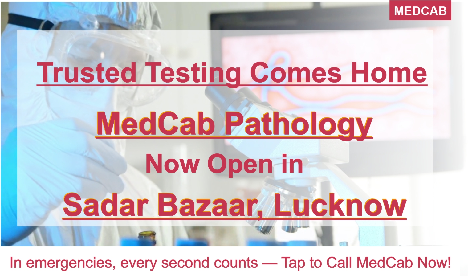 Pathology Services in Sadar Bazaar, Lucknow