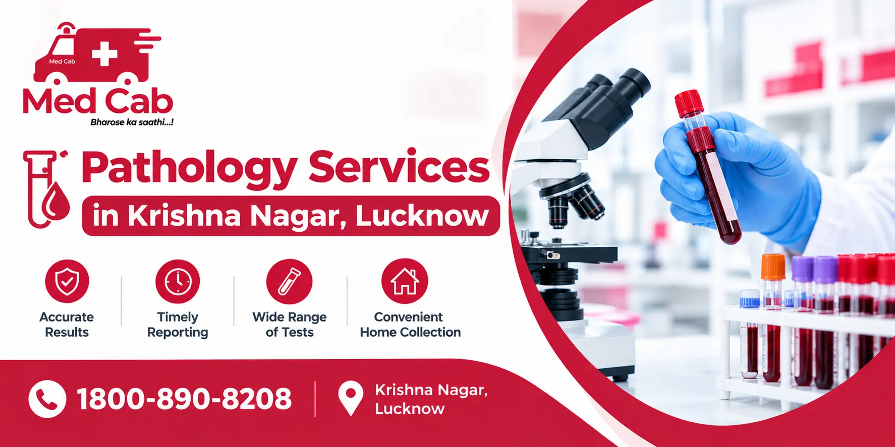 Pathology Services in Krishna Nagar, Lucknow