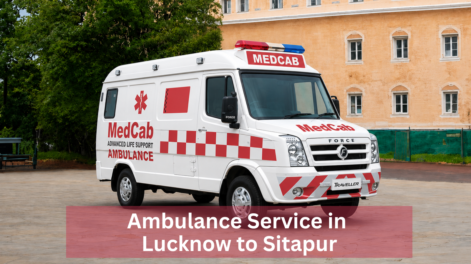 Why choose Medcab for Ambulance Service Lucknow to Sitapur? Image