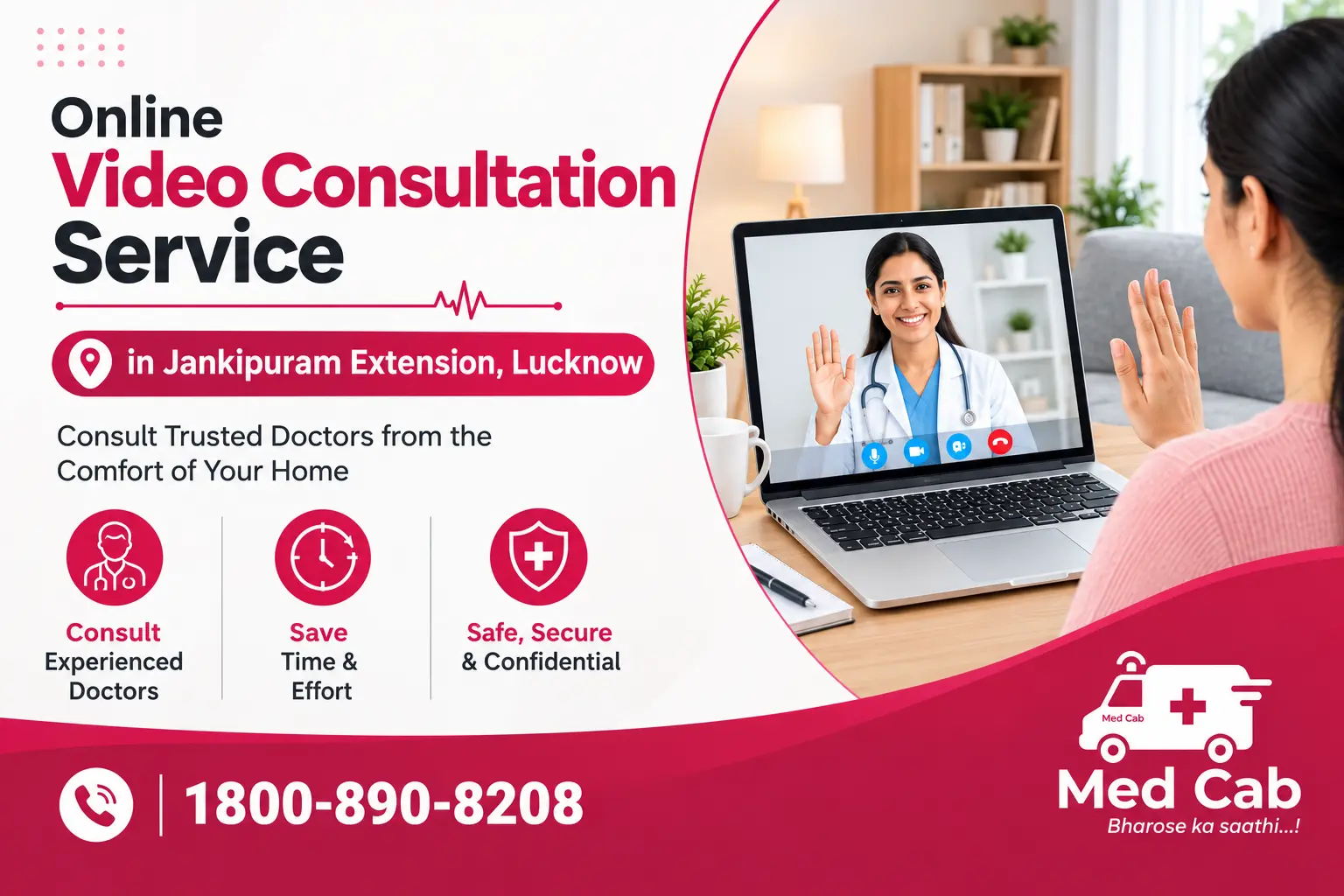 Online Video Consultation in Jankipuram Extension, Lucknow