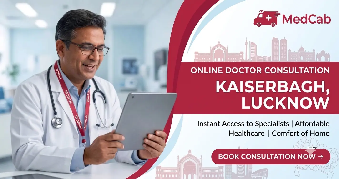 Video doctor consultation in kaiserbagh, lucknow