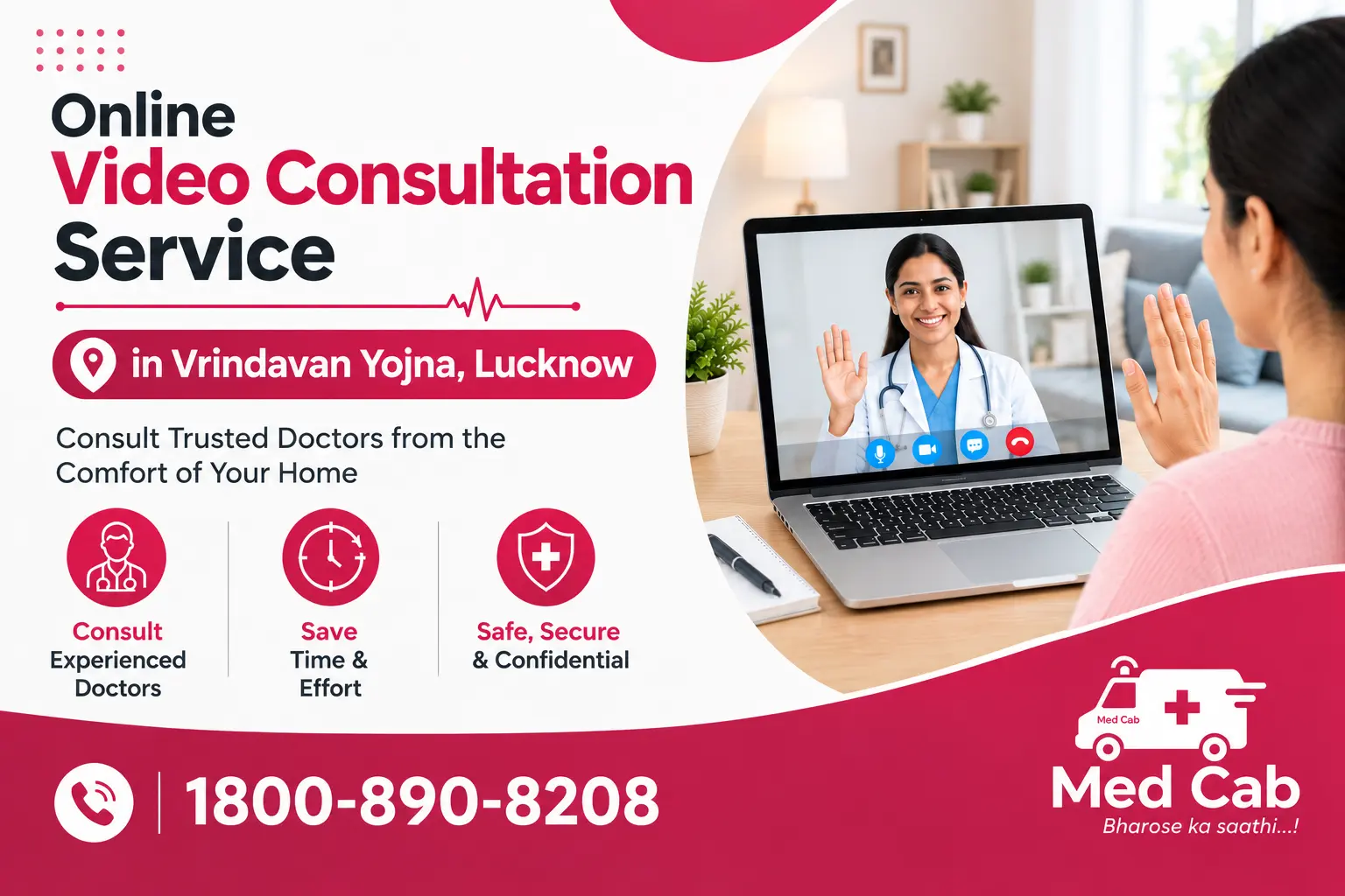 Online Video Consultation in Vrindavan Yojna, Lucknow