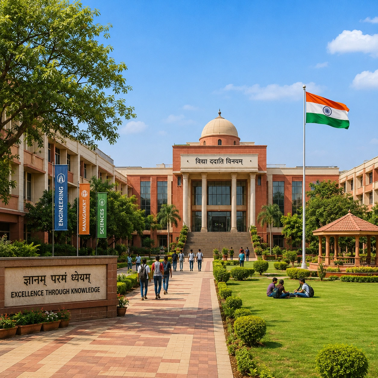 Educational campus with student and staff medical emergency coverage