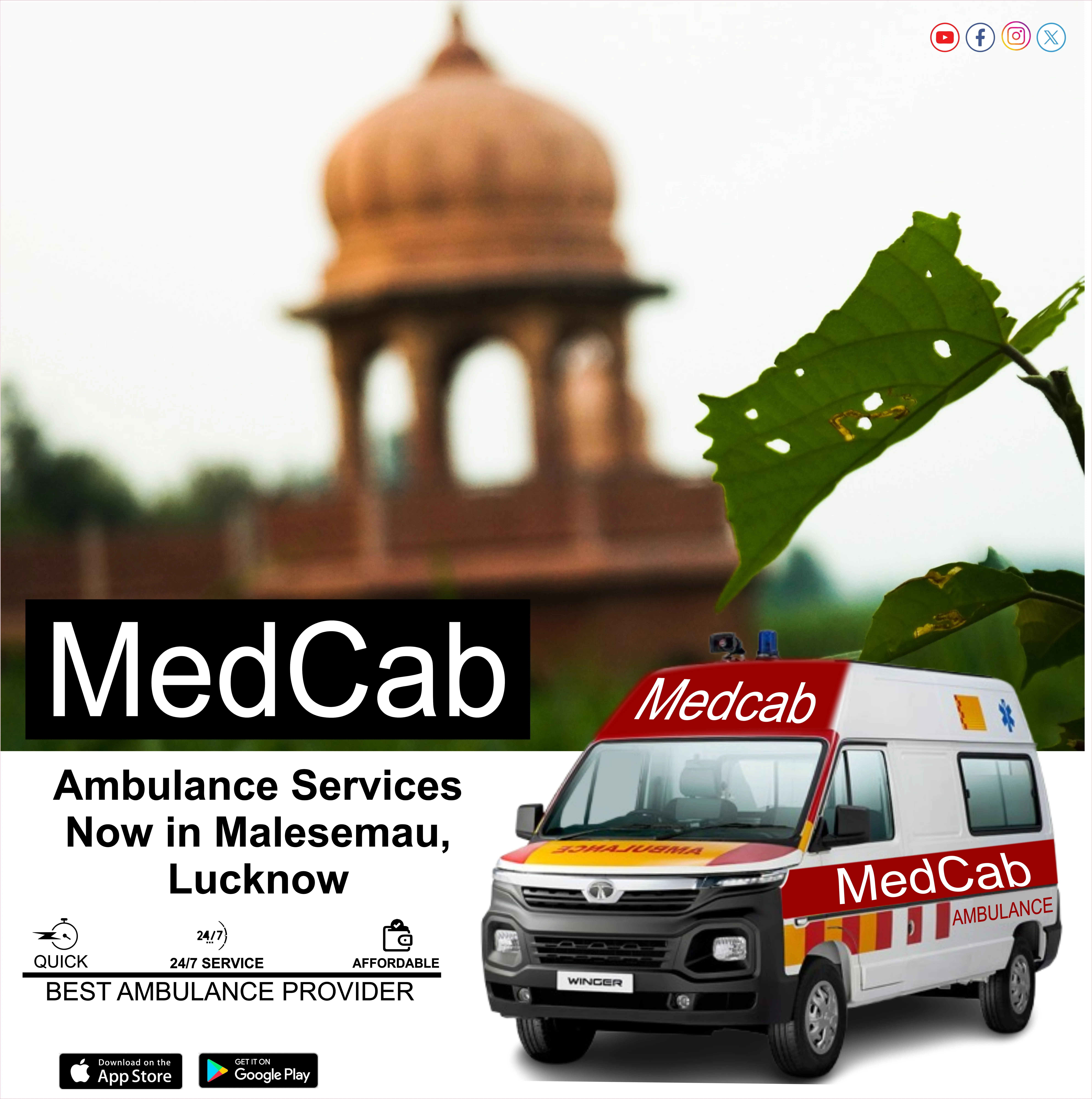 Malesemau, Lucknow ambulance service
