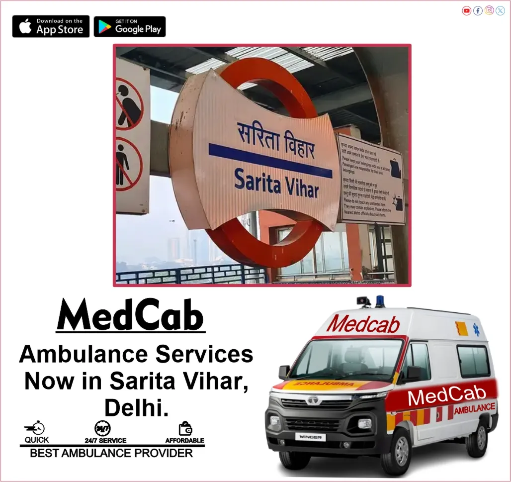 Sarita Vihar, Delhi ambulance service