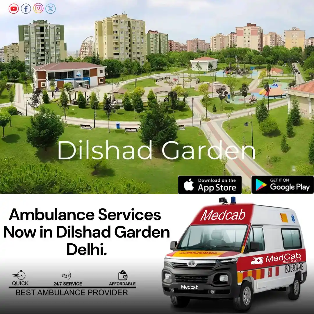 Dilshad Garden, Delhi ambulance service