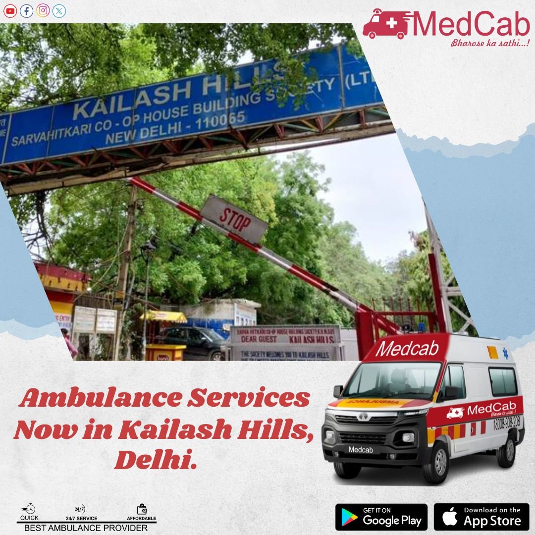 Kailash Hills, Delhi ambulance service