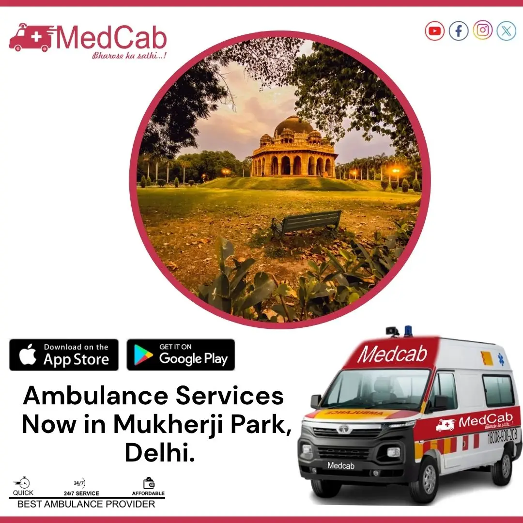 Mukherji Park, Delhi ambulance service