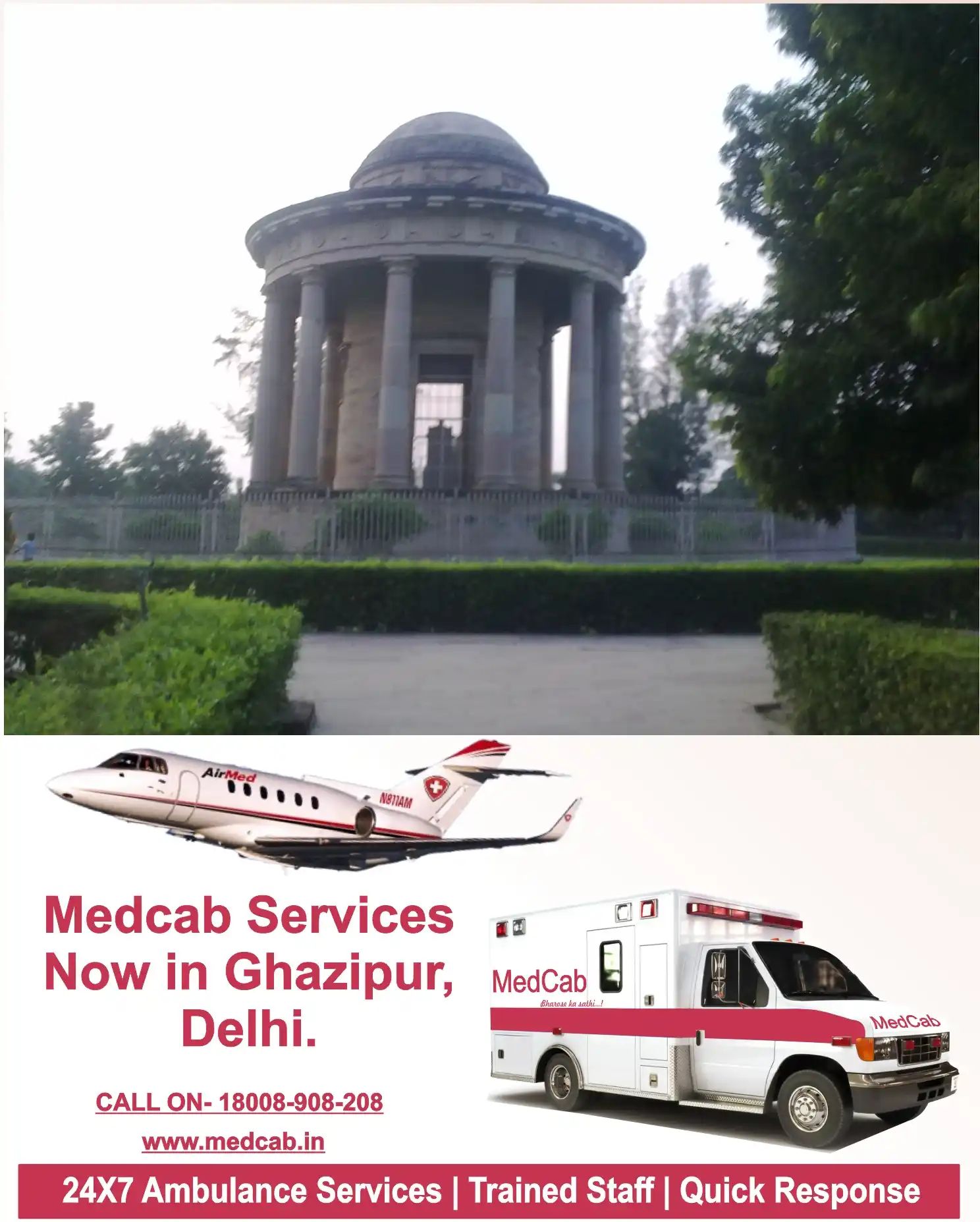 Gazipur, Delhi ambulance service