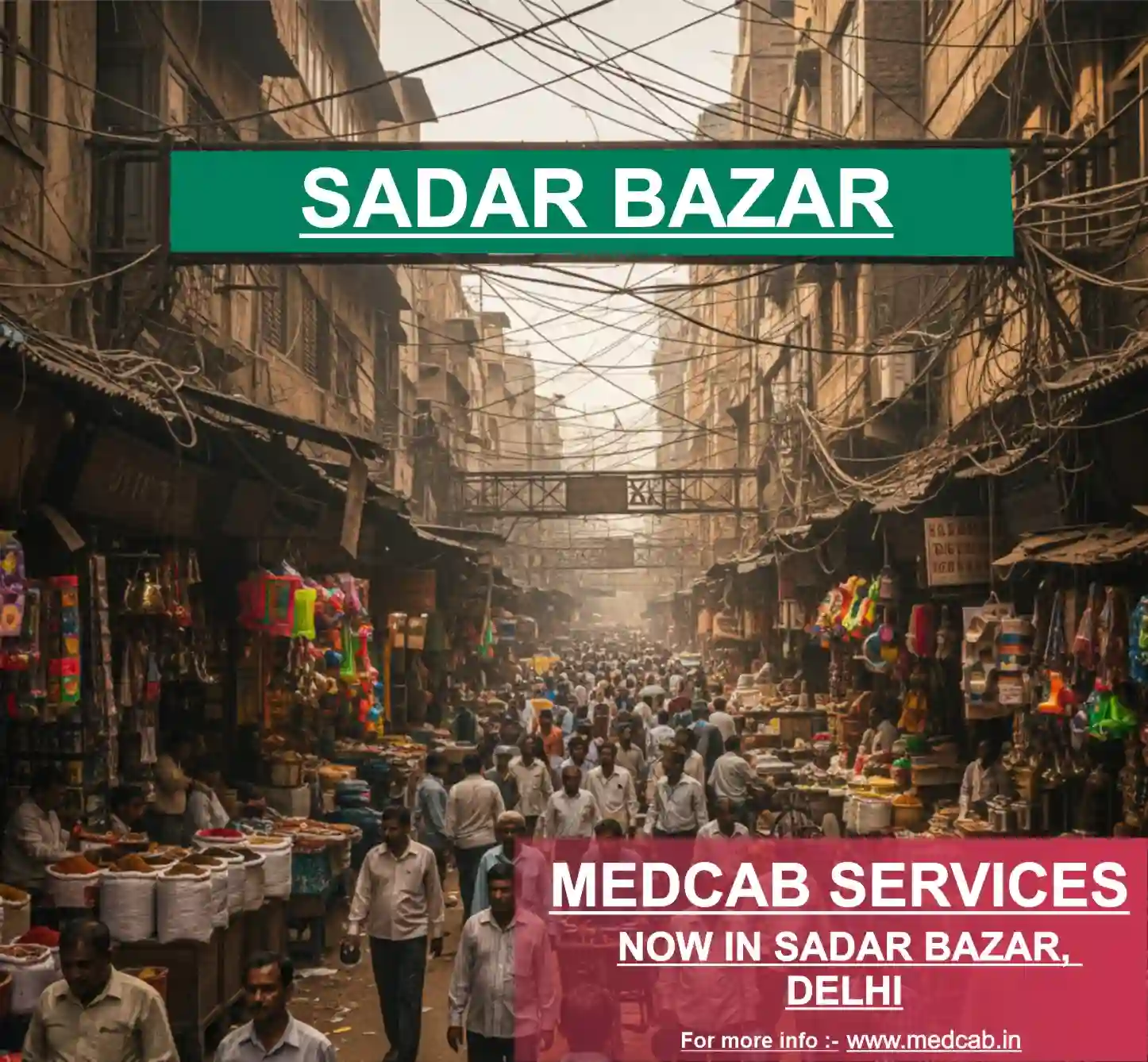 Sadar Bazar, Delhi ambulance service