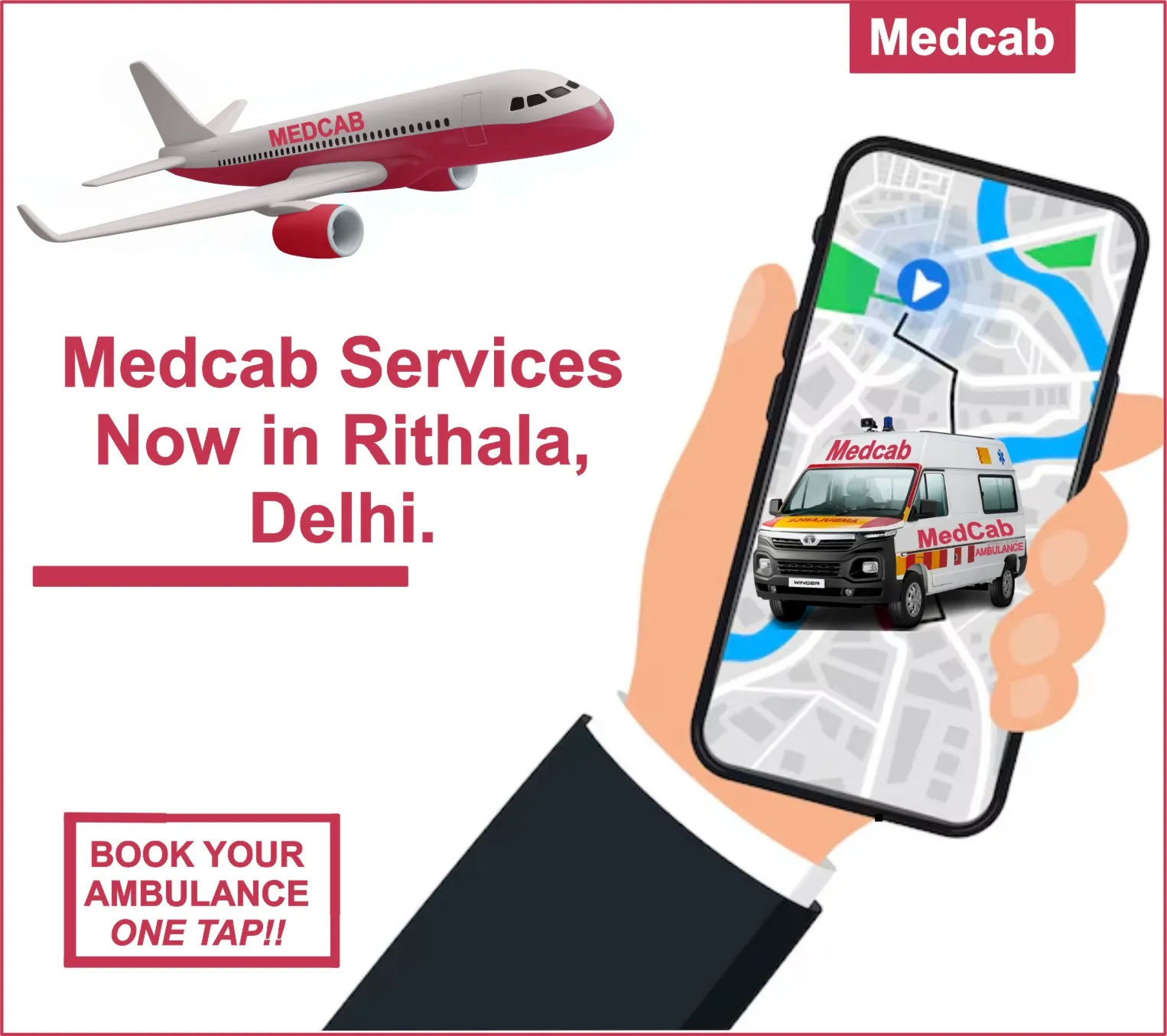 Rithala, Delhi ambulance service