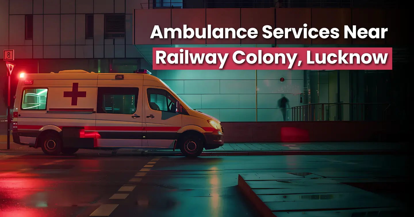 Railway Colony, Lucknow ambulance service
