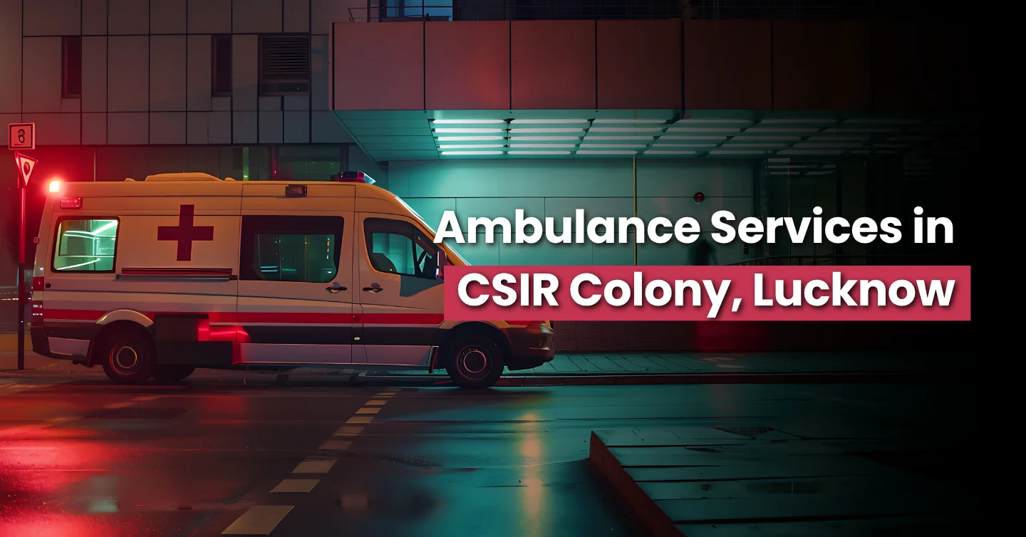 CSIR Colony, Lucknow ambulance service