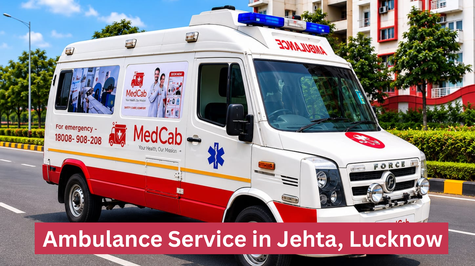 Jehta, Lucknow ambulance service