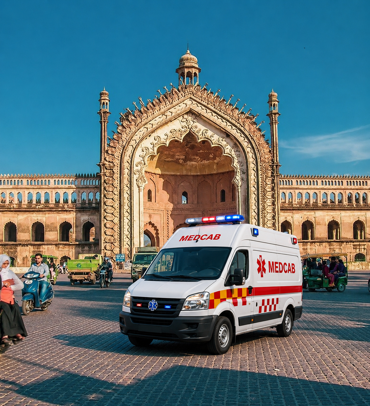 Lucknow ambulance service