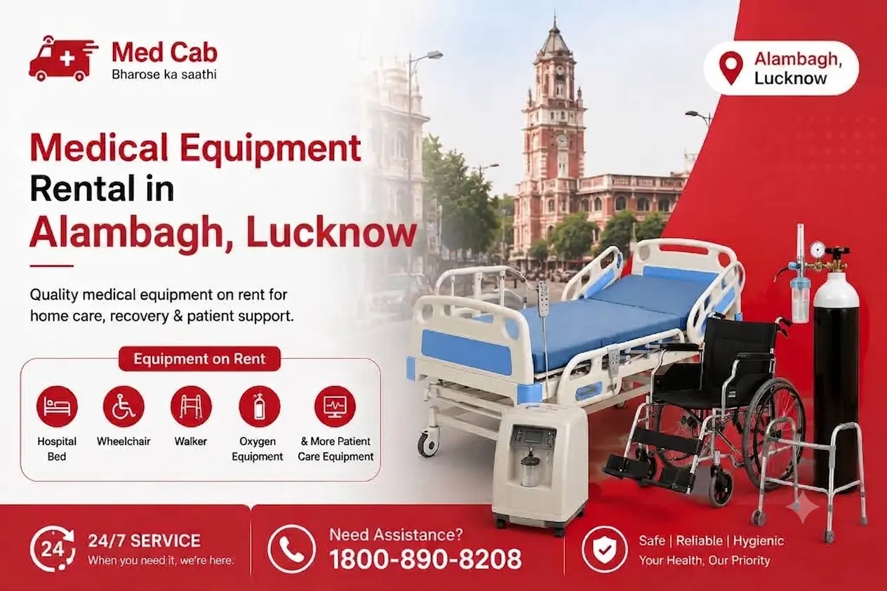 Medical rental equipment service in Alambagh, Lucknow