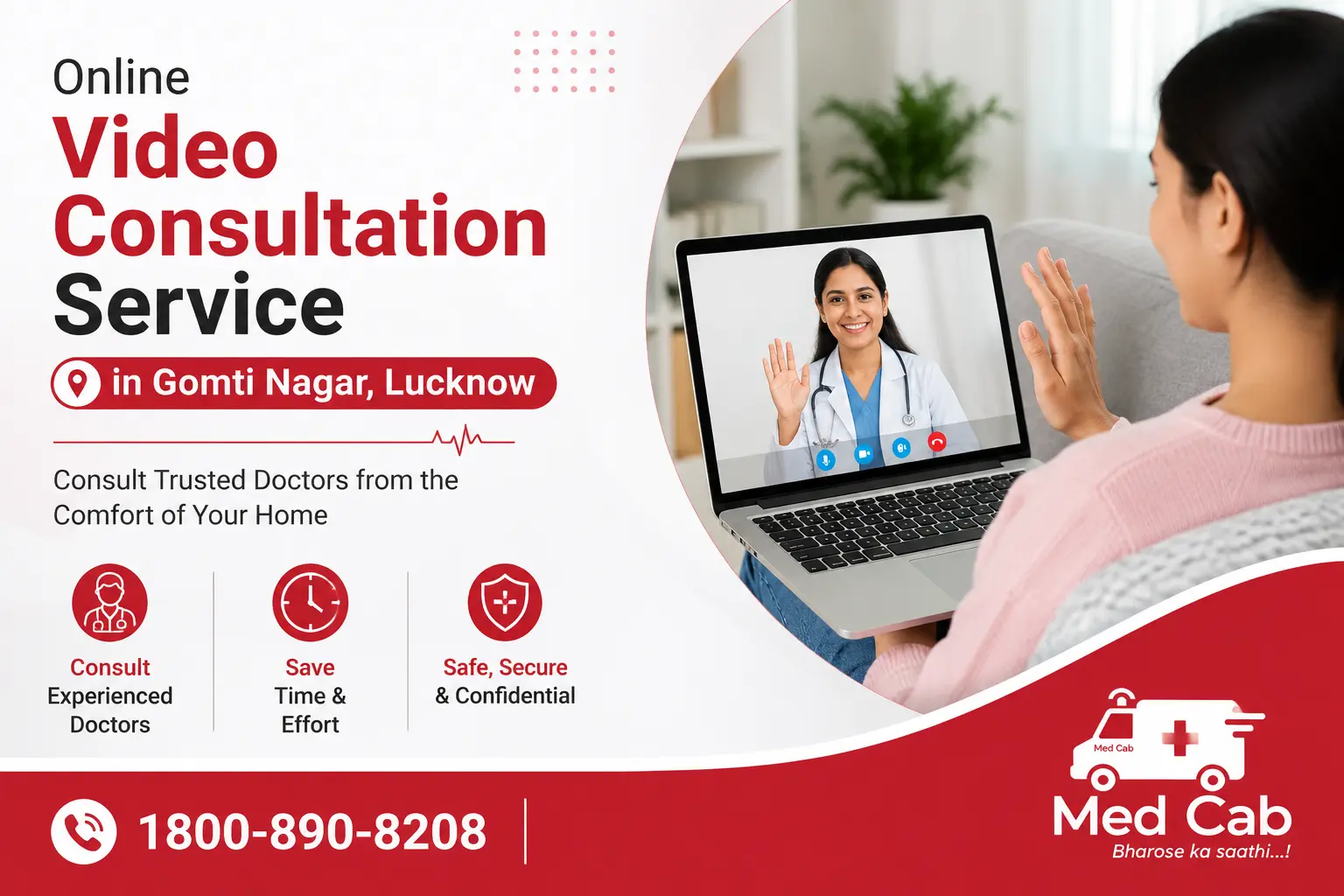 Online Video Consultation in Gomti Nagar, Lucknow