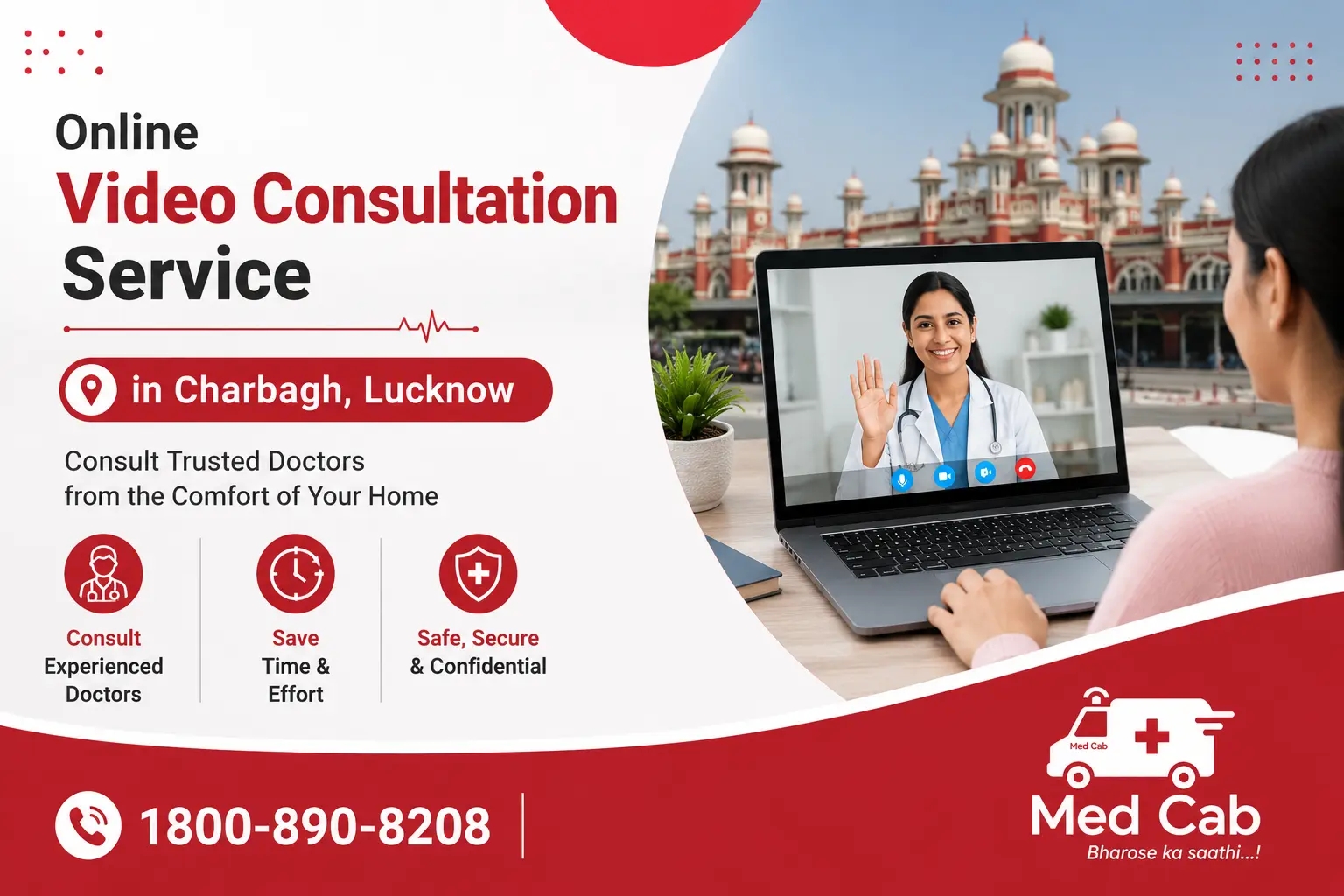 Online Video Consultation in Charbagh, Lucknow