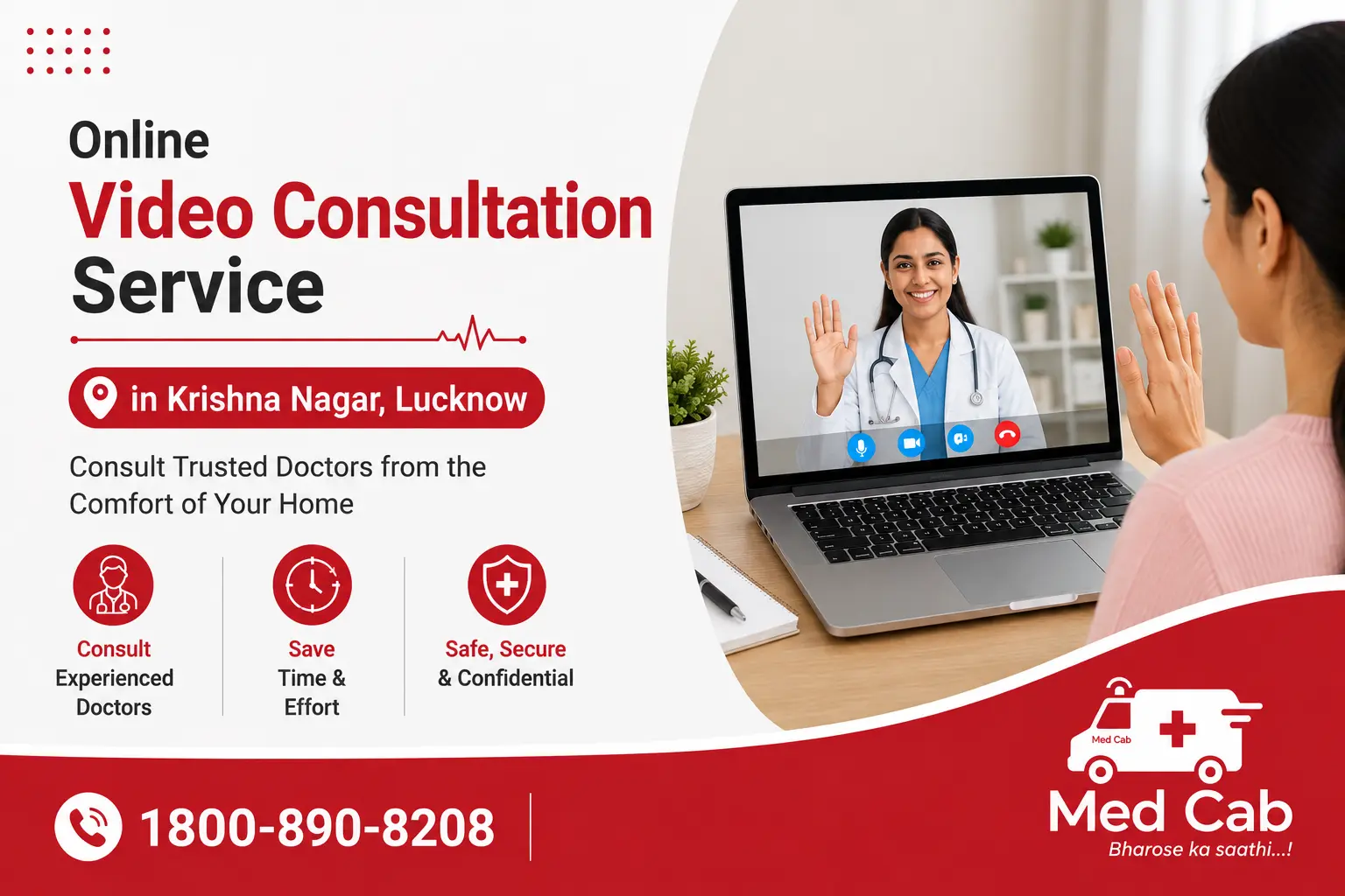 Online Video Consultation in Krishna Nagar, Lucknow
