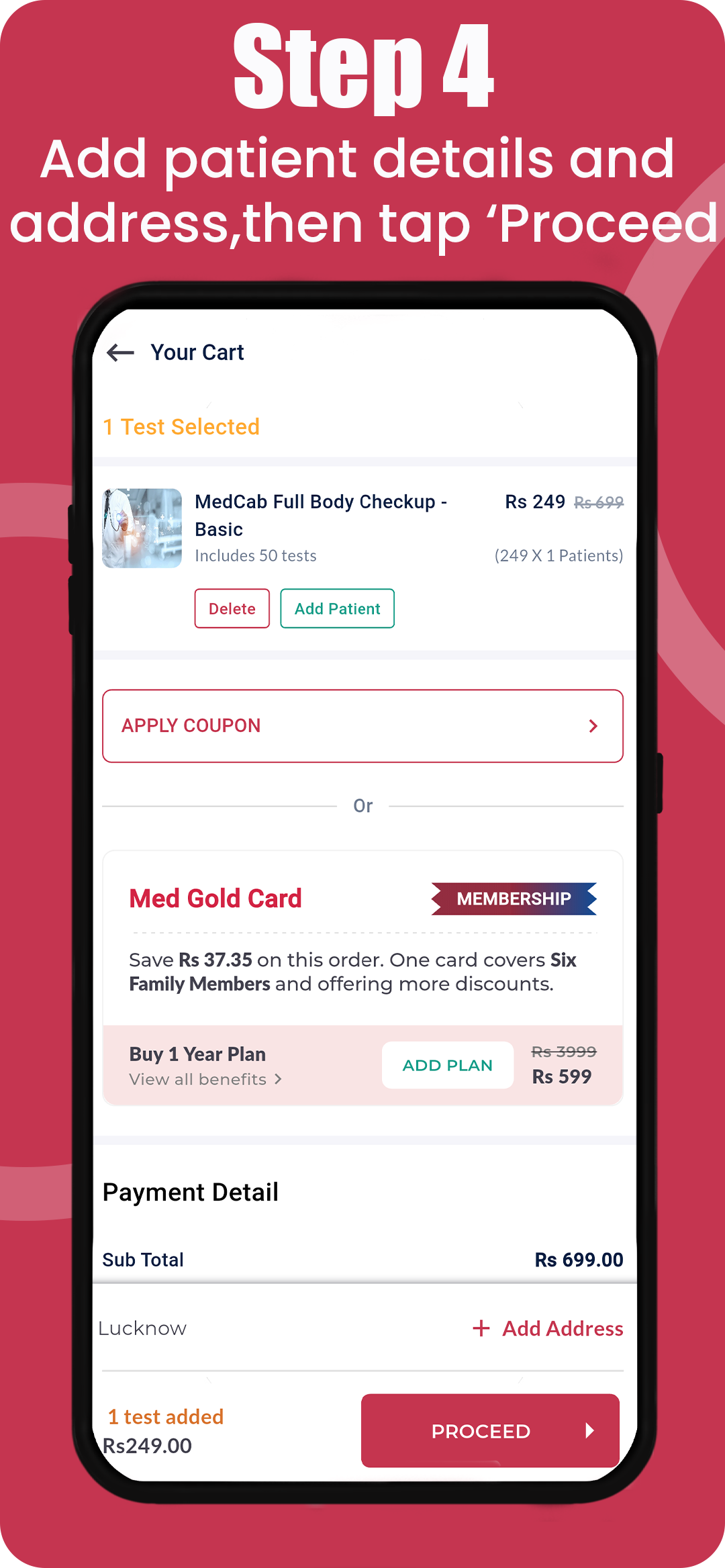 how to book ambulance